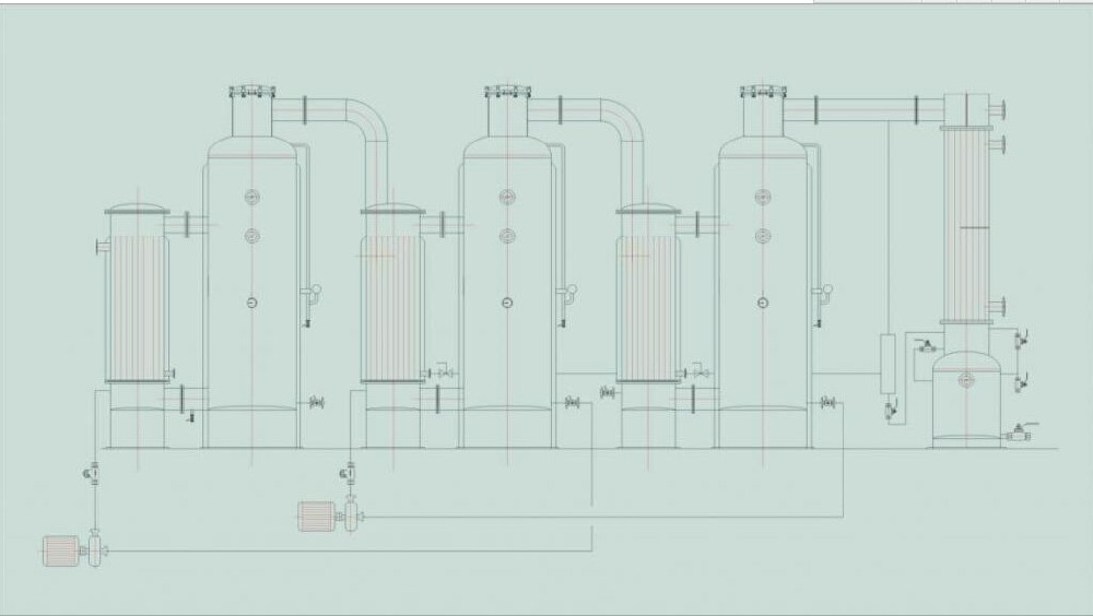 河南雙誠環(huán)保專業(yè)生產(chǎn)廢水廢氣循環(huán)設(shè)備單效蒸發(fā)器，多效蒸發(fā)器。